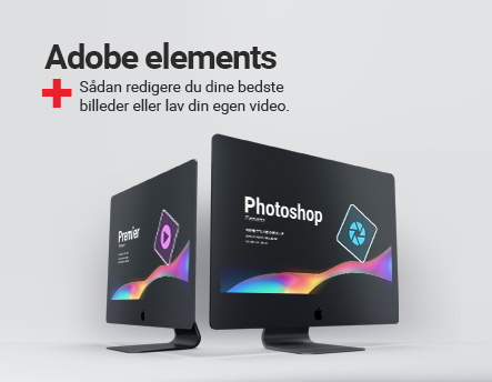 Redigere dine billeder og videoer med Adobe elements