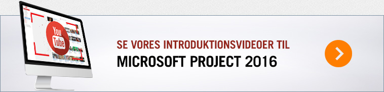 Introduktionsvideoer til Microsoft Project 2013