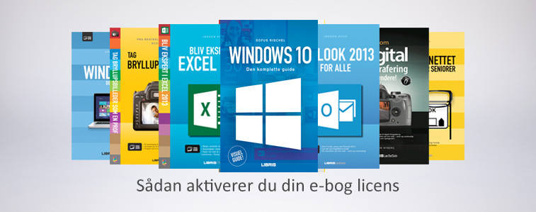 Sådan aktiverer du din Libris e-bog