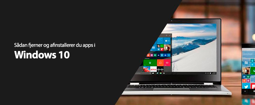 Sådan fjerner og afinstallerer du apps i Windows 10