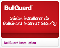 Installation af BullGuard