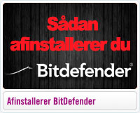 Sådan afinstallerer du B