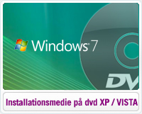 Oprettelse af installationsmedie på DVD i Windows XP eller Vista løsningen finder du på e-gear.dk